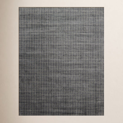Hannon Gray Hand-Woven Geometric Rug