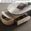 Table basse ovale en marbre Luxury-Style-129112326