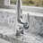 Simplice Touchless Pull-Down Kitchen Sink Faucet with Three-Function Sprayhead-41225411