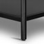 Table basse 4 pieds avec rangement en fer acer