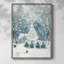 «Christmas Holiday Art DCCDXLII», reproduction d'art encadrée - bois massif XMA171483-1494299785