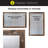 Magnetic Cork and Steel Combo Board Bulletin Board
