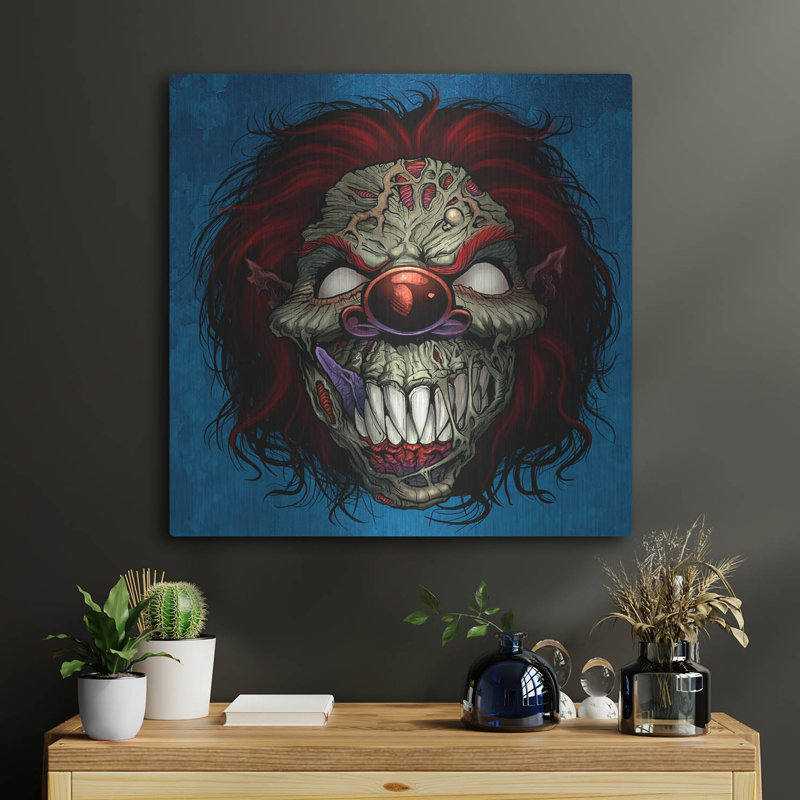 «Evil Clown 1» par Flyland Designs, H 24 po x l 24 po