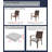 Outdoor Rounded Dining Seat Cushion-446204158
