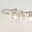 Eveline 2 Light Transparent Dimmable Vanity Light-863452987