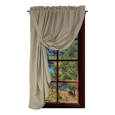 Addyston Cotton Room Darkening Curtain Single Panel