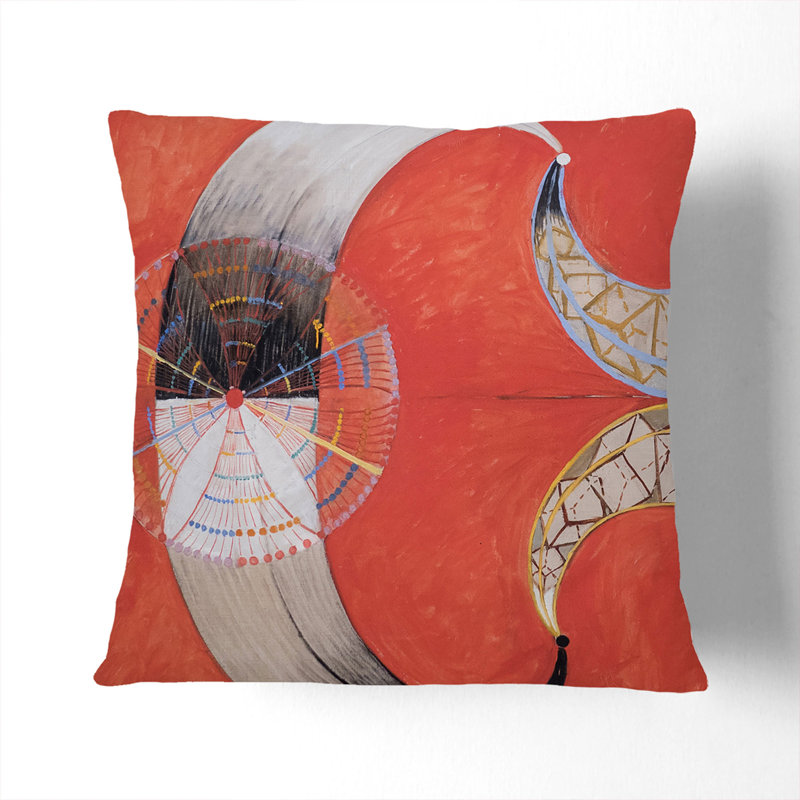 The Swan No.9 Scatter Cushion with Filling, 55cm H x 55cm W x 20cm D, Black