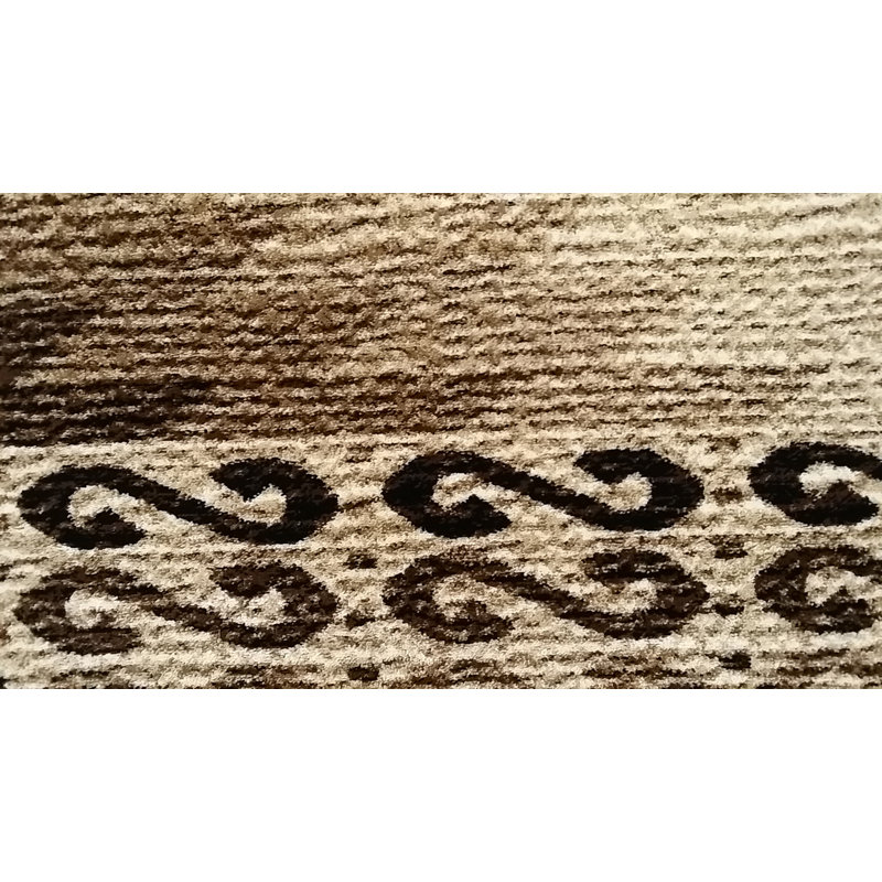 Tapis brun La Junta, 10 pi x 13 pi