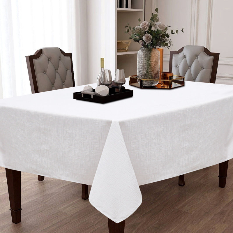 Nappe Kate Aurora, Blanc, L 84 po x l 54 po