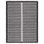 Delia Ivory/Black Area Rug-2135581177