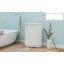 Armoire de salle de bain d'angle avec tablette réglable-596115059