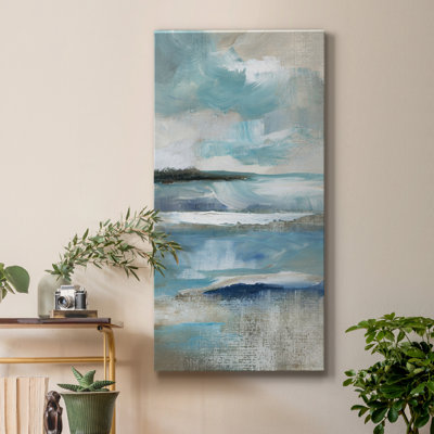 Distant Drama I - peinture sur toile tendue