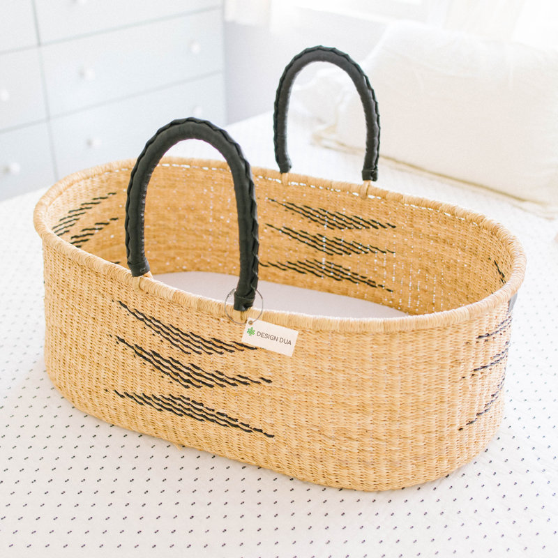 Moses Baskets with Bedding, Midnight Diamond