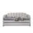 Peridot Dove Gray Velvet Daybed W/Trundle
