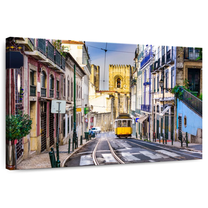 Sireci Old Lisbon Street, 24" H x 36" W