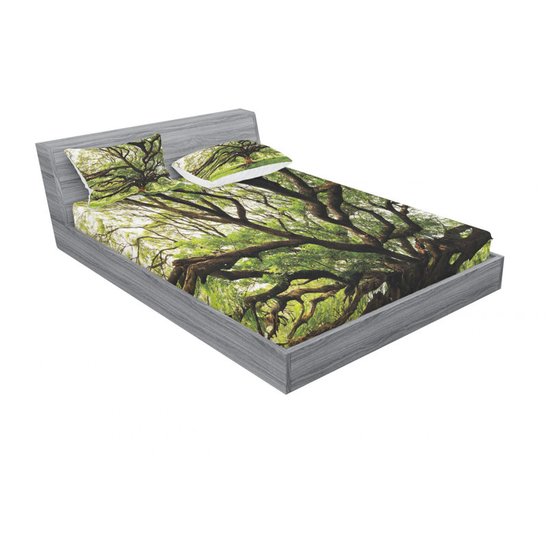 Microfiber Sheet Set, Full/Double Sheet Set with Fitted Sheet
