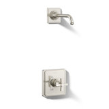 Pinstripe® Purerite-Temp Shower Trim Set with Cross Handle, Less Showerhead
