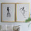 Marine Life III - Ensemble de 2 reproductions d'art sur toile encadrées-1077442978-1077443000