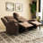 Evola 71.5" W Microfiber Manual Reclining Loveseat