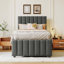 3 Drawers Upholstered Bed With Trundle-1586924962-1586924961