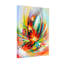 «Plants & Flowers Colorful Abstract Floral Explosion», reproduction d'art sur toile-2014783772