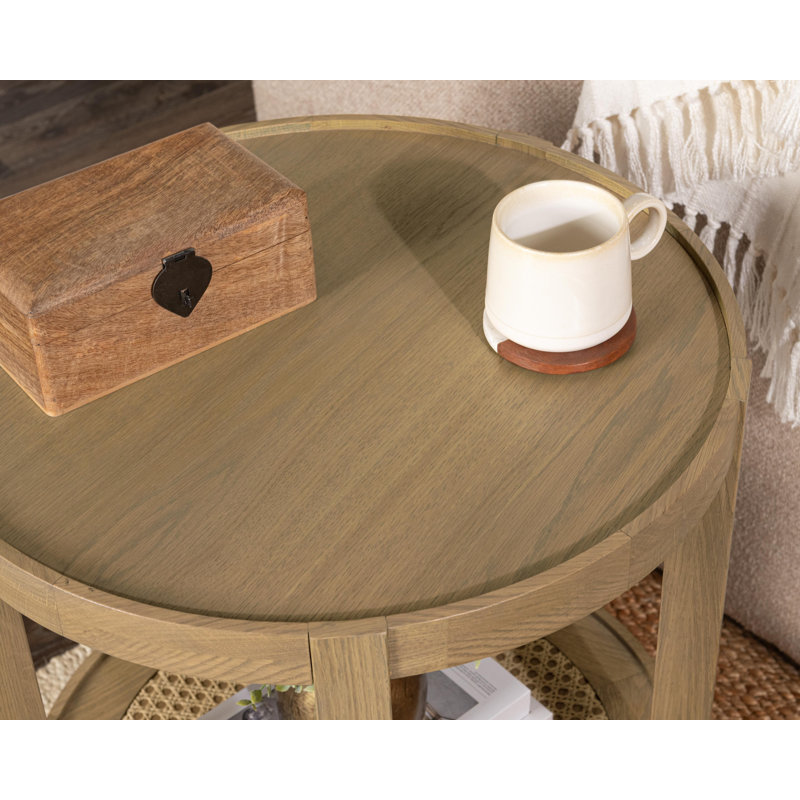 Devin Solid Wood End Table