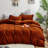 Solid Color Comforter Dark Color 3 PCs Bedding Set Deep Color Bed Comforter Set-115667181-115667179