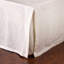 Linen Pleated Bed Skirt-18851002-18851006