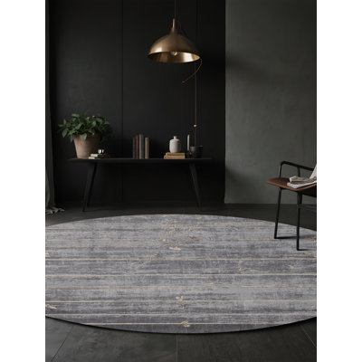 Tapis gris lavable à la machine