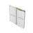 56" - 60" W×62" H Double Sliding Frameless Bathtub Shower Door With 3/8" Frosted Tempered Glass-108367033