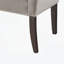 Banc décoratif contemporain gris - Bois massif, chaise à dossier bas en contreplaqué gris, bois et bois-1283197239