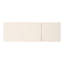 Coussin de fauteuil coulissant extérieur crème, eau - P 77,81 po x l 25,92 po x H 2,05 po, aucun assemblage requis pour un coussin de véranda confortable dans l'eau
