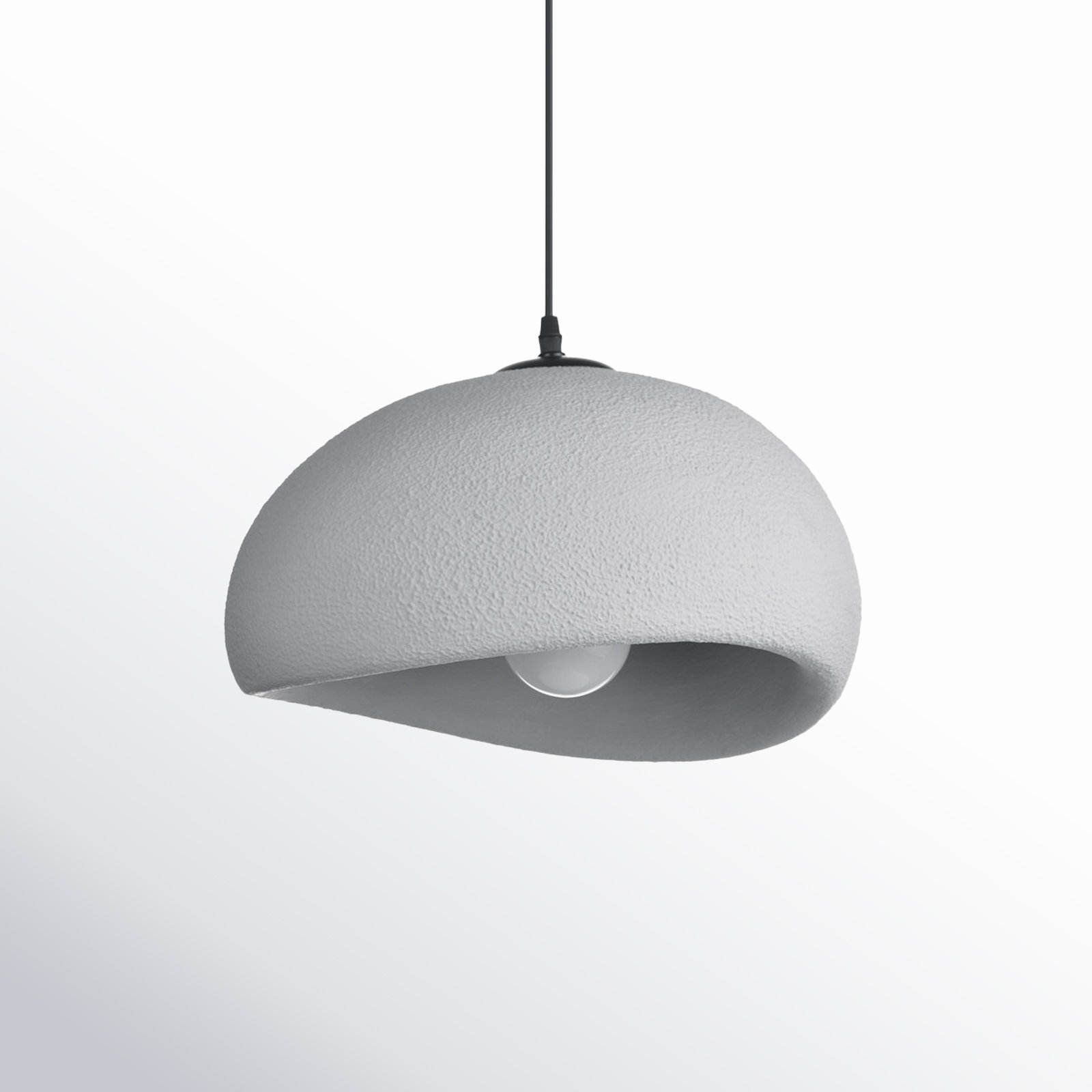 Prim Single Light Dimmable Pendant, 78" H x 11.81" W x 11.81" D
