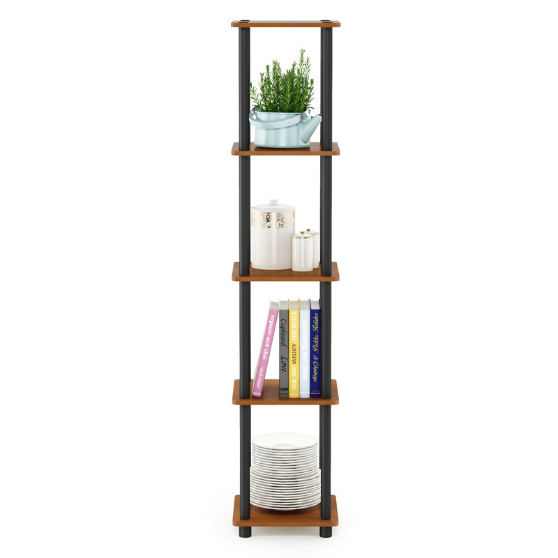 Juarez Bookcase, Light Cherry/Black