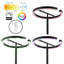 180cm Matte Black LED Traditional Floor Lamp