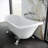 Caché Single Slipper, Clawfoot Soaking Acrylic Bathtub-59226969