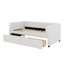 Lit de jour simple tapissier avec tiroirs-319255523