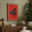 Piano in Red Retro - Wrapped Canvas-1743633708-1743633704
