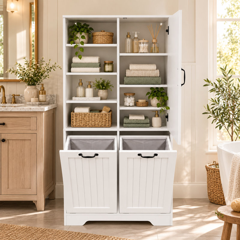 MDF Laundry Room Organiser
