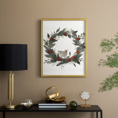 «Christmas Holiday Art», reproduction encadrée CECLIX