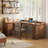 70.87"Walnut L-Shaped Solid Wood with 6 drawers desk-108958868-108958865