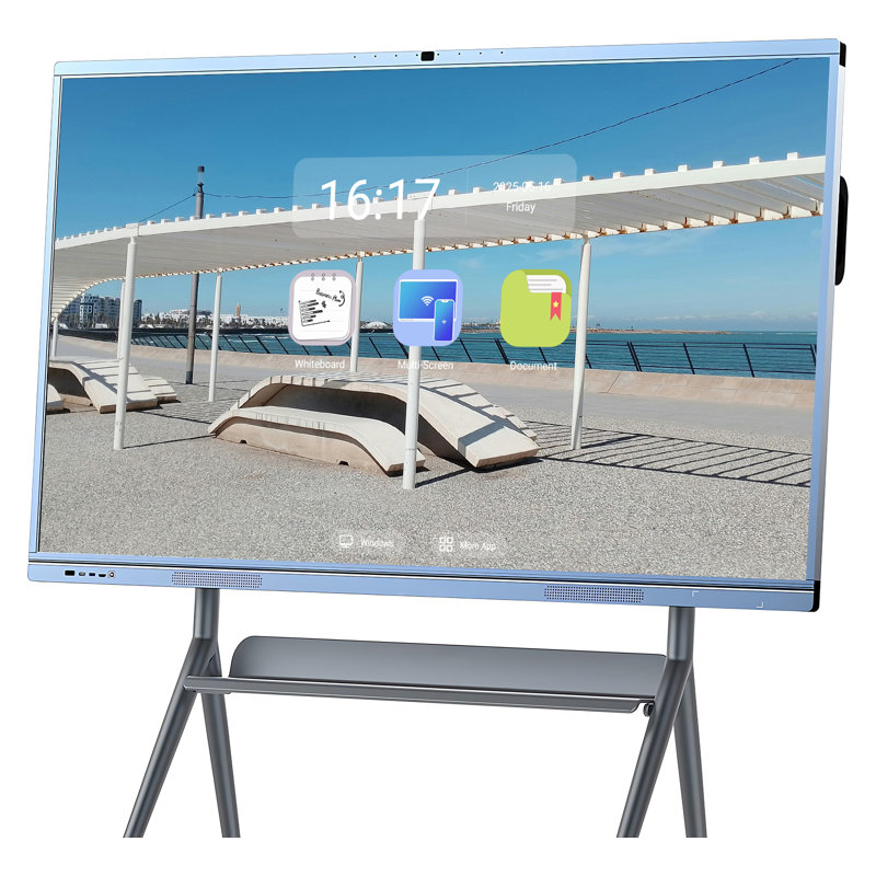 Tableau interactif JYXCN, révolutionnez les cours et les réunions! Écran tactile tout-en-un avec double système et partage de nuage - Tableau blanc numérique pour le bureau et l'éducation?