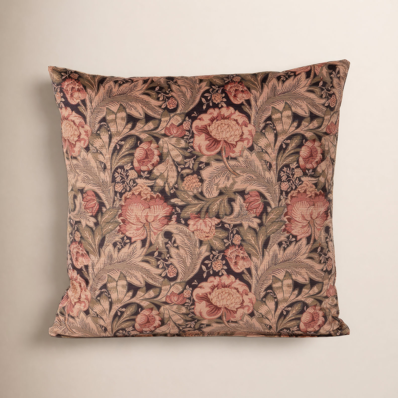 Olcott Throw Pillow, Polyester, Square 22"