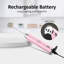 Mousseur à lait rechargeable Zulay Kitchen Lux - puissant moteur à 2 vitesses, entièrement imperméable, batterie 2000mah - mélangeur de boissons pour café au lait, cappuccino, matcha, poudre - rouge -119249668