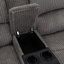 Mitrita 2 Seater Rise Recliner Upholstered Loveseat Sofa with Drinks Console-1409085010-1409085013