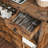 Rolling Kitchen Island Cart With Drop-leaf, Storage Solution with Wine Rack, Storage Cart for Kitchen, vintage Brown-957324273