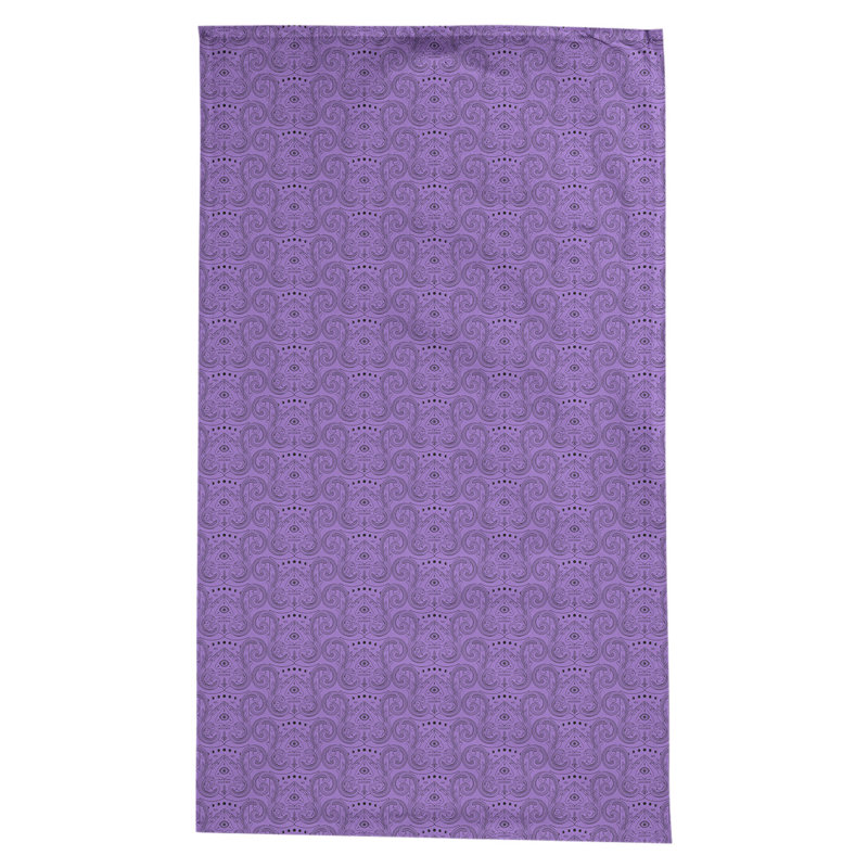 Leffel Geometric Tablecloth, Purple
