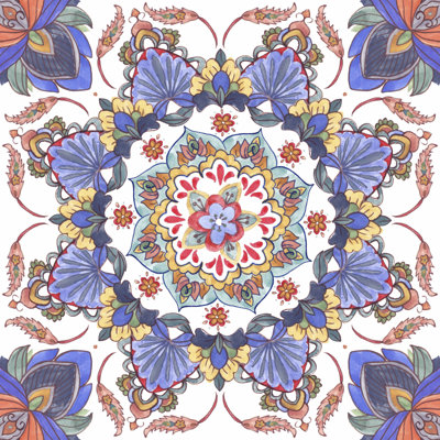 " Mandala Meditation II " by Melissa Wang Painting Print
