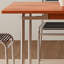 Ensemble de table de salle à manger simple et luxueux en bois massif-81140415-81140402