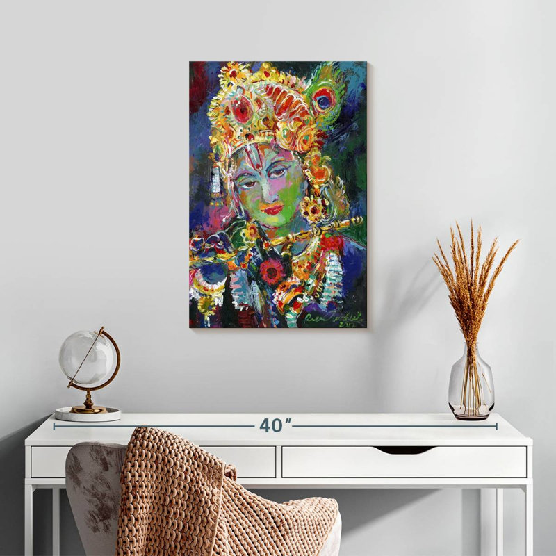 Adella Krishna, 24" H x 16" W